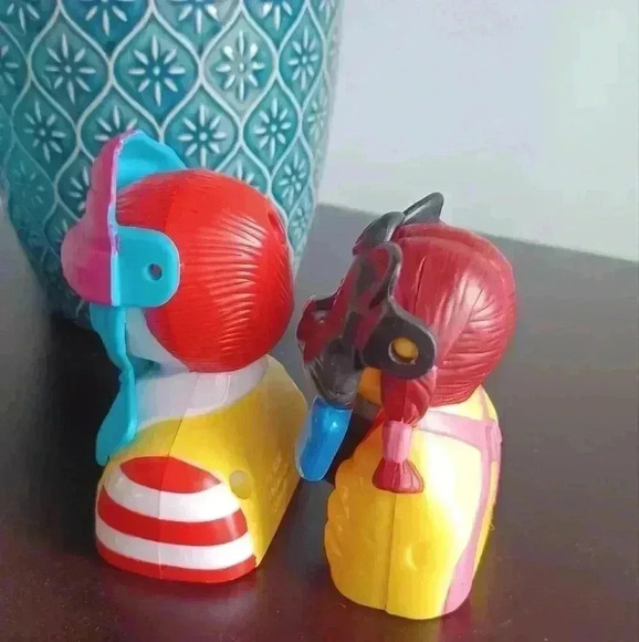 Vintage 1998 Lot of  2 McDonald's Ronald & Birdie Halloween Happy Meal Toys - Picture 3 of 9